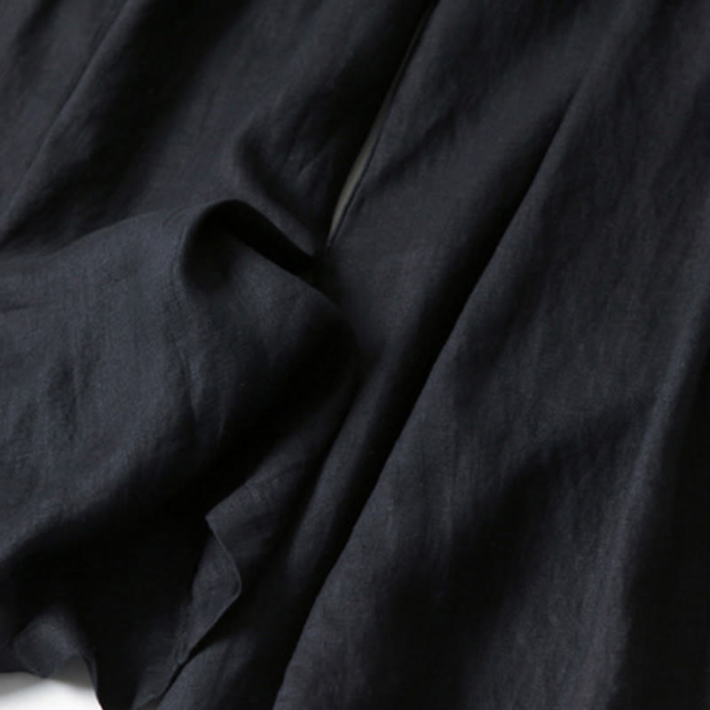 Women’s High Waist Wide Leg Trousers with Pleats and Side Pockets