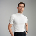Men’s Textured Short Sleeve Crew Neck T-Shirt
