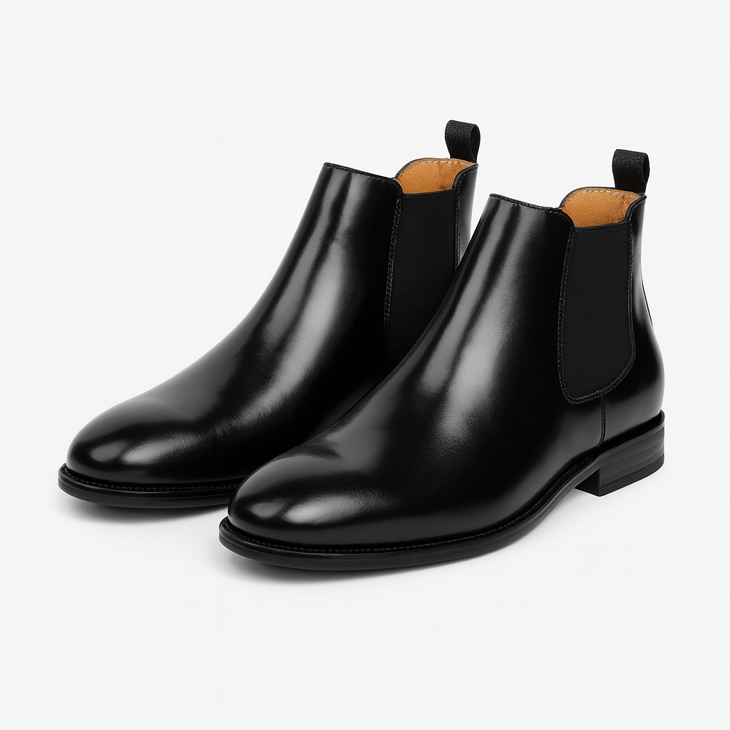 Men’s Classic Chelsea Boots – High Ankle Slip-On Design