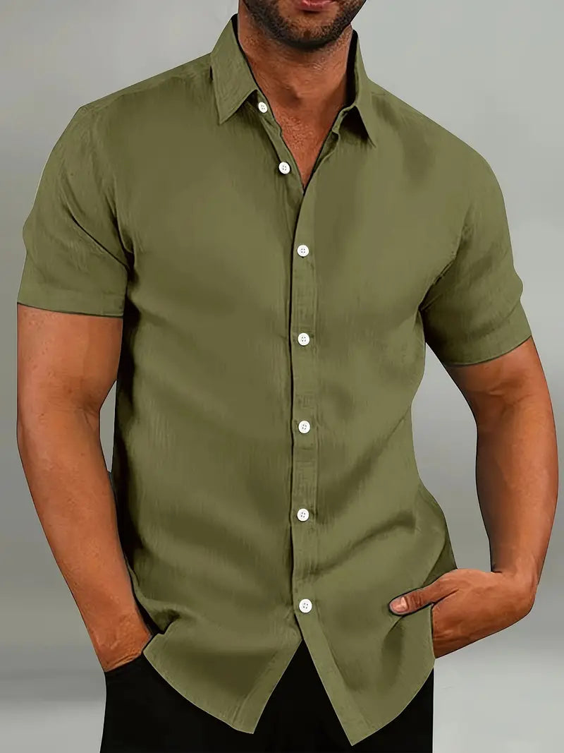 Men’s Classic Collar Shirt – Warm Weather Edition