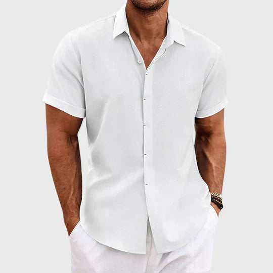Men’s Classic Short Sleeve Summer Shirt – Spring, Summer