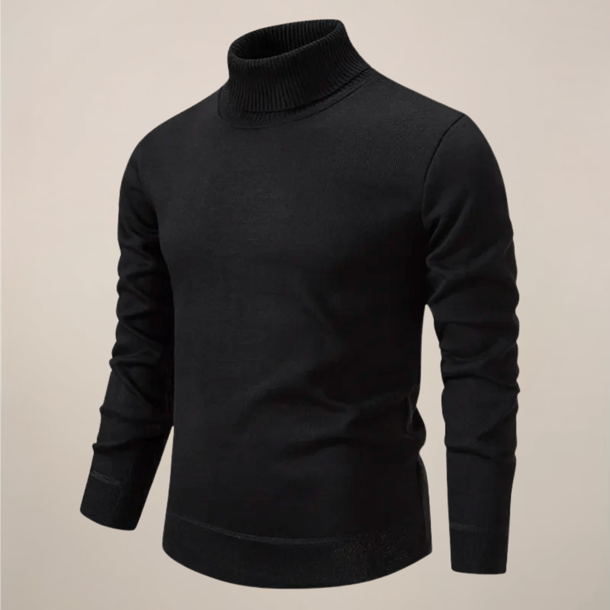 Men’s Classic Turtleneck Sweater – Timeless Smart Casual Knit