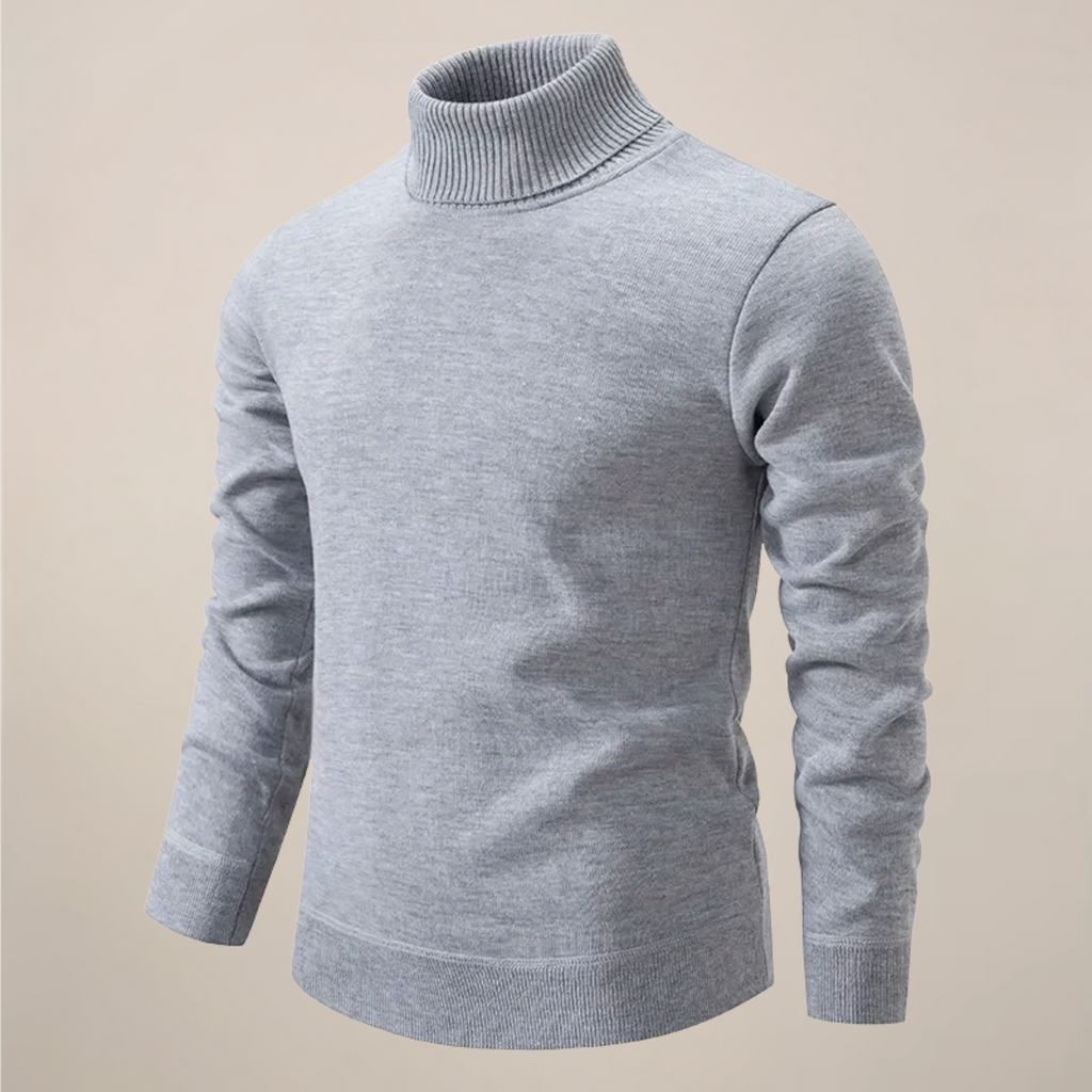 Men’s Classic Turtleneck Sweater – Timeless Smart Casual Knit
