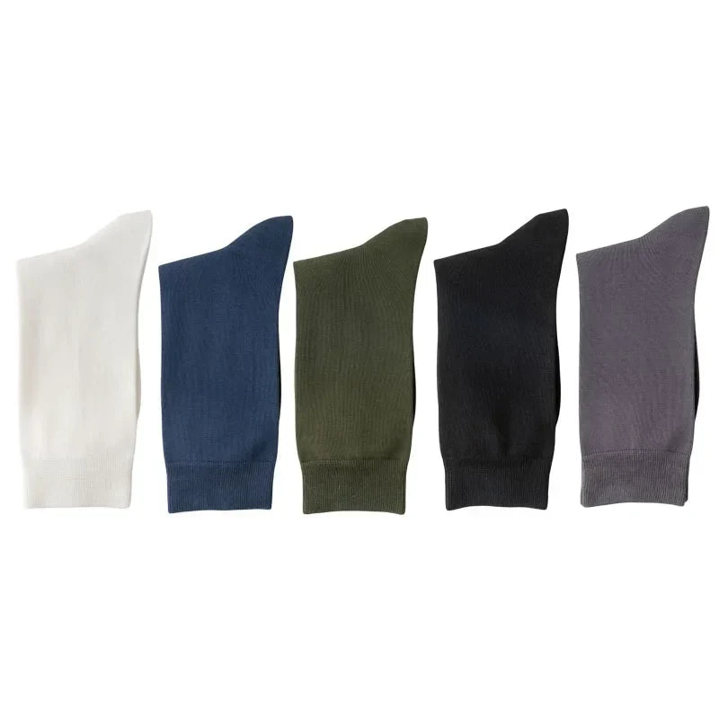 Men’s Everyday Essentials – 5-Pack Ribbed Crew Socks
