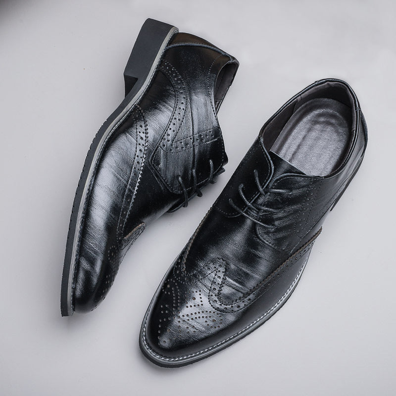 Men’s Lace-Up Ombre Shoes – Casual Style with Modern Edge