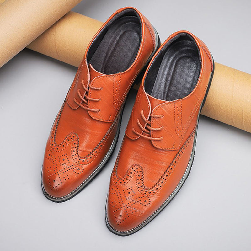 Men’s Lace-Up Ombre Shoes – Casual Style with Modern Edge
