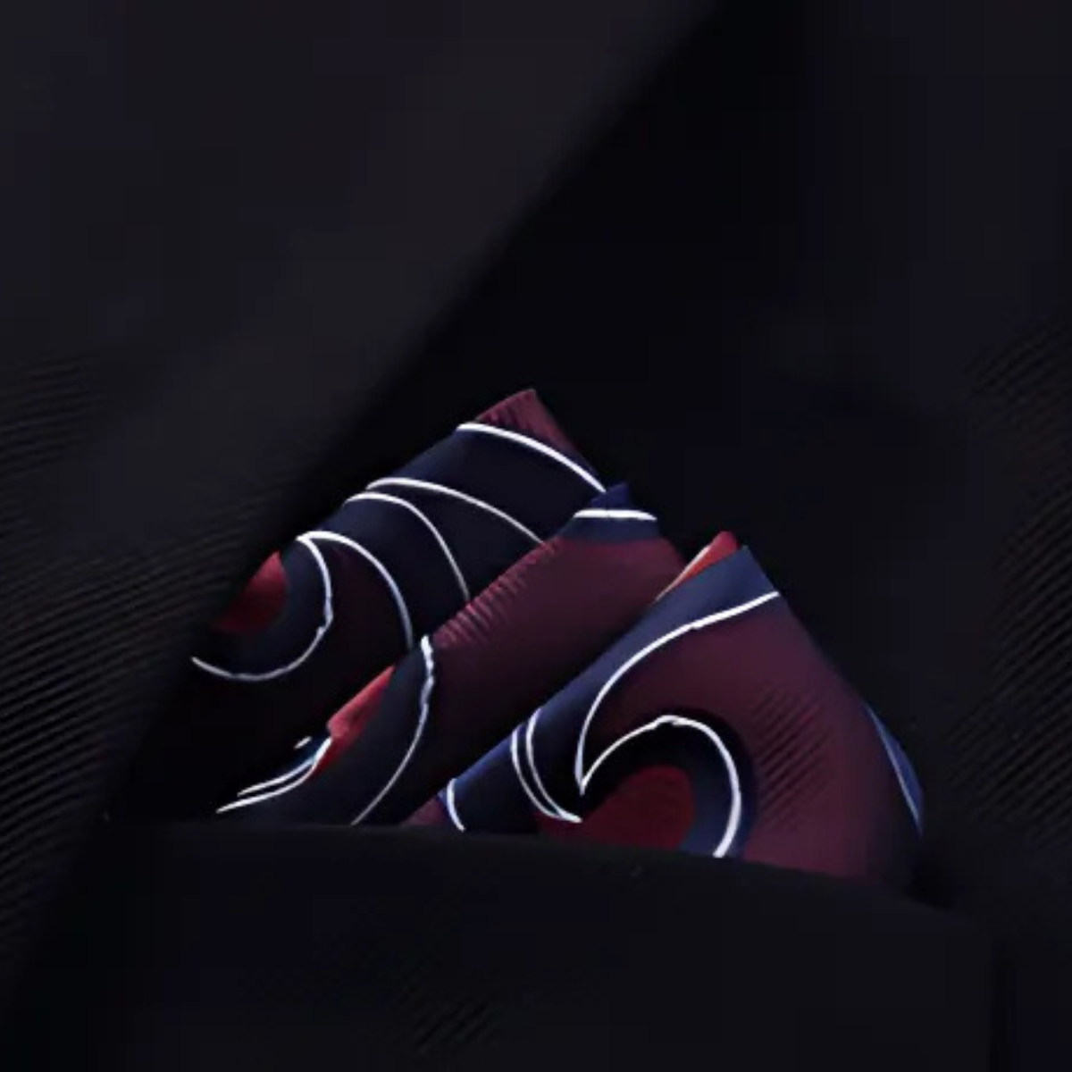 Men’s Pocket Square Handkerchief – Formal Suit Accessory