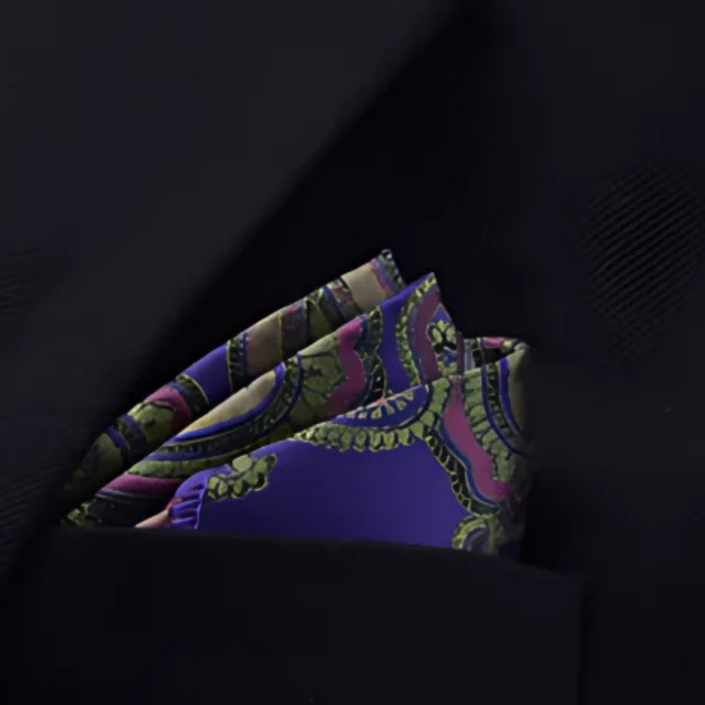 Men’s Pocket Square Handkerchief – Formal Suit Accessory
