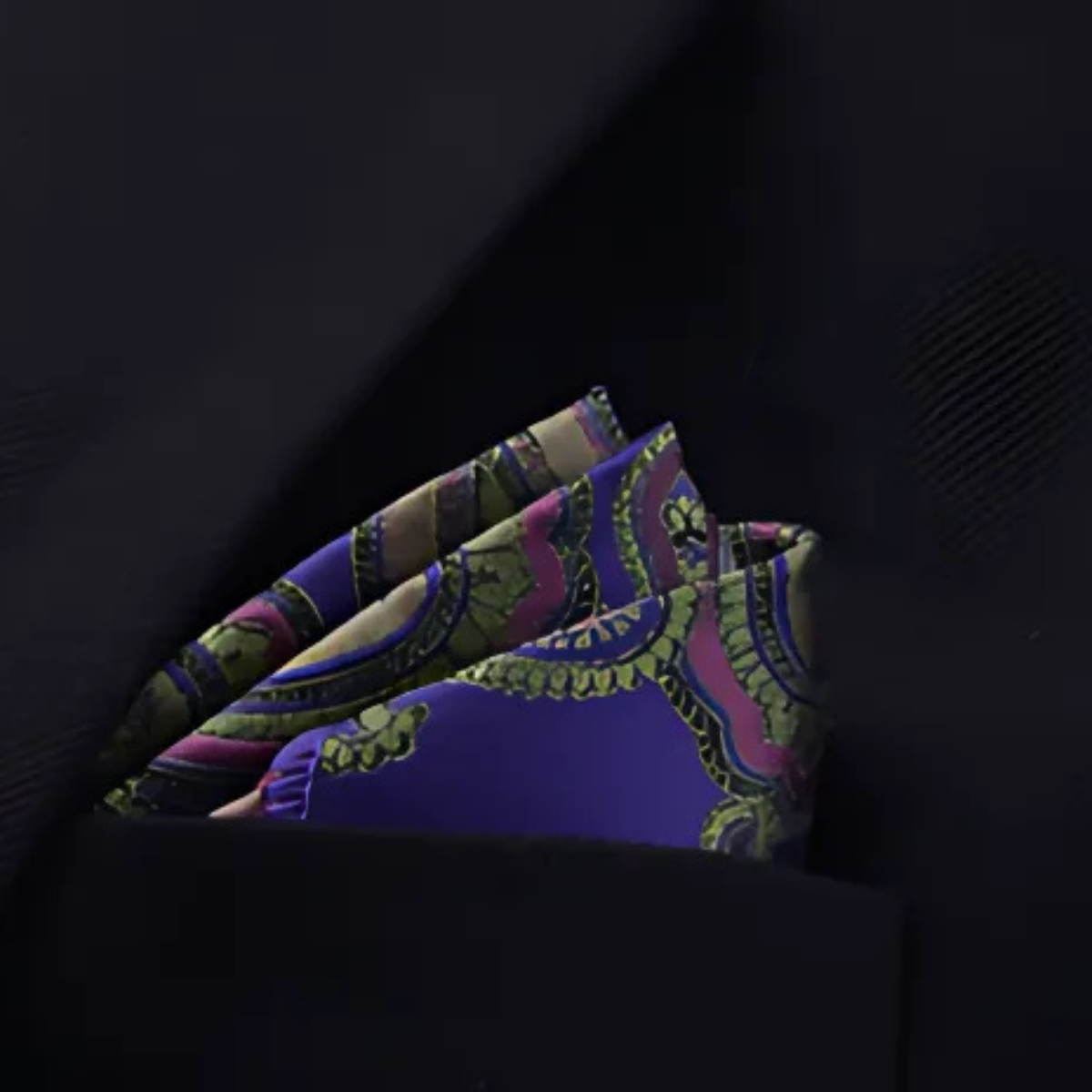 Men’s Pocket Square Handkerchief – Formal Suit Accessory