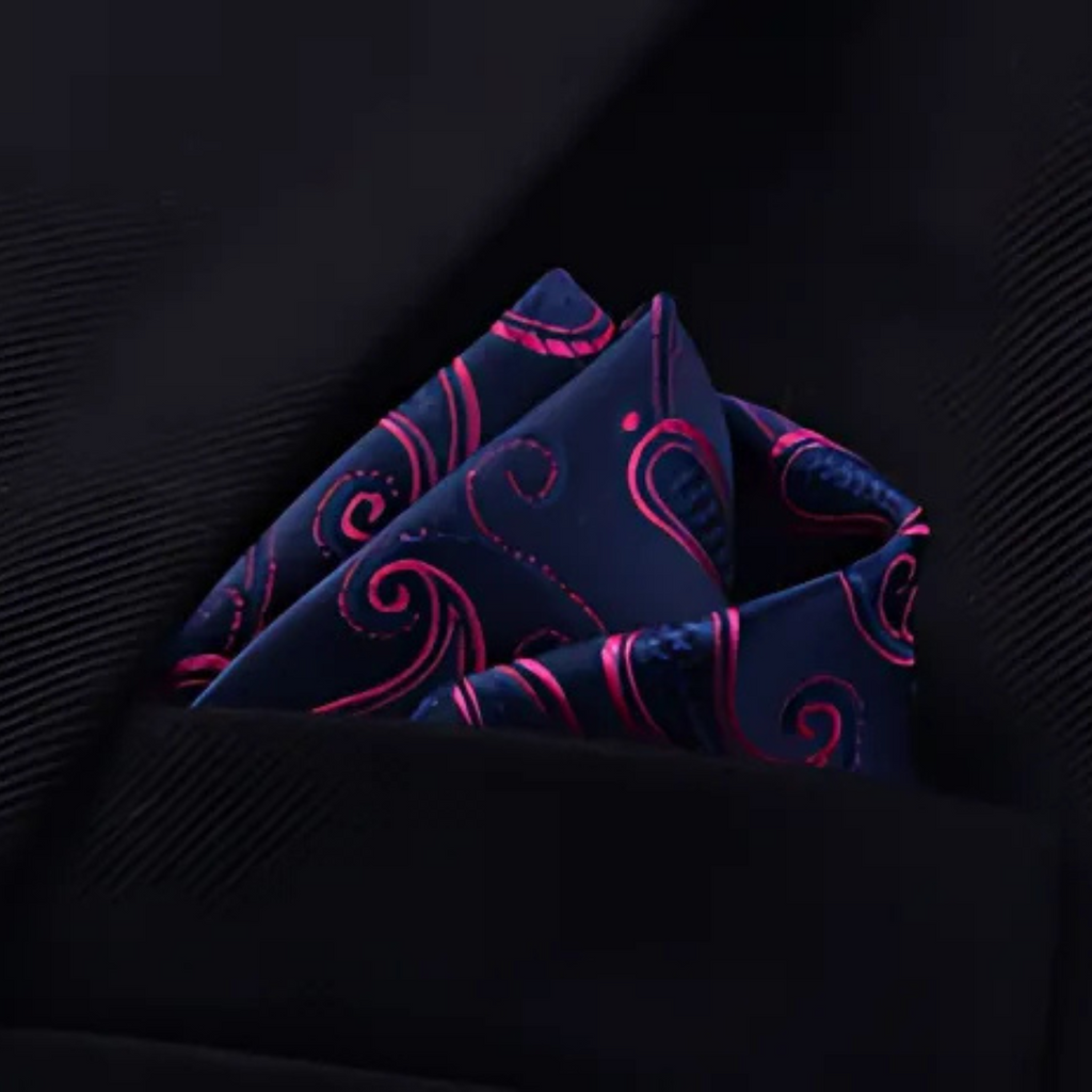 Men’s Pocket Square Handkerchief – Formal Suit Accessory