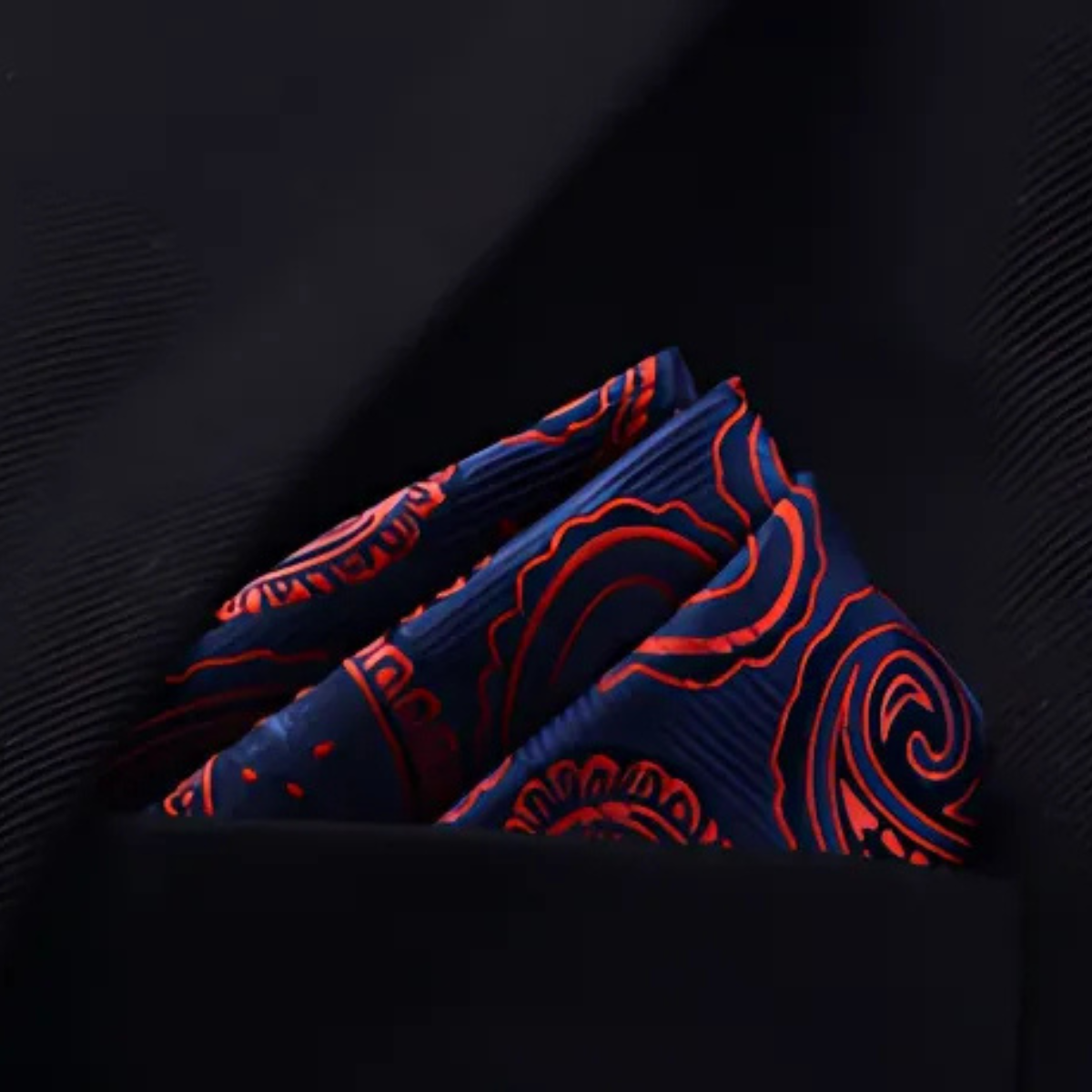 Men’s Pocket Square Handkerchief – Formal Suit Accessory