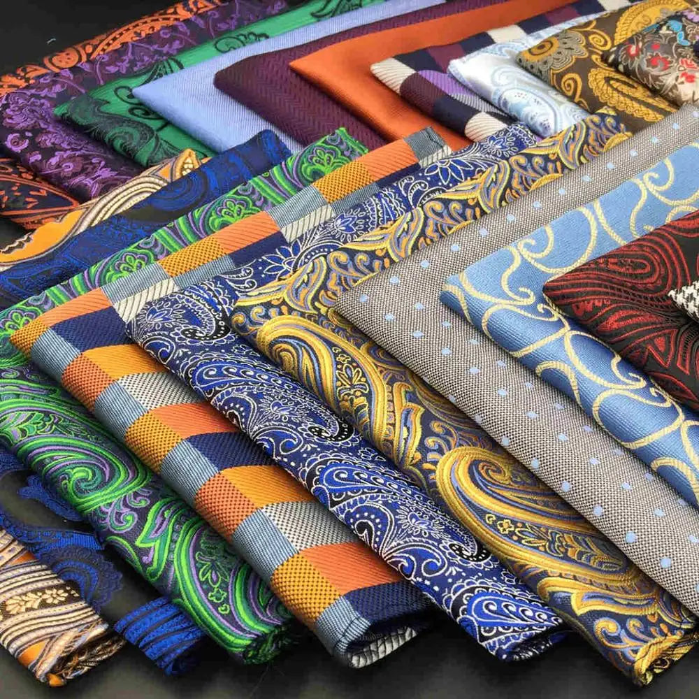 Men’s Pocket Square Handkerchief – Formal Suit Accessory