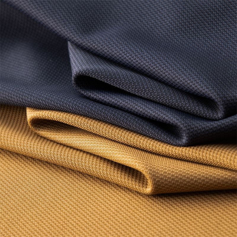 Men’s Short Sleeve Polo Shirt and Trousers Set with Elastic Waist