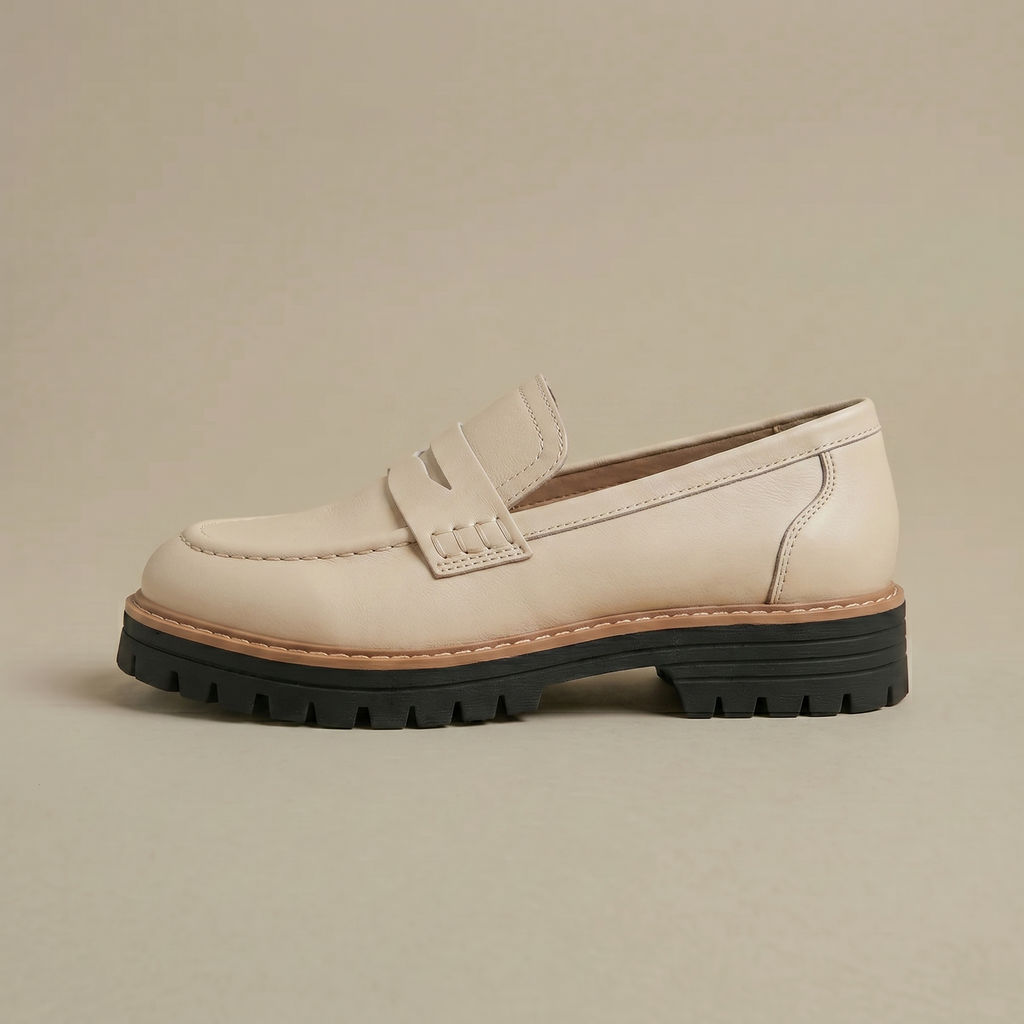 Women’s Classic Chunky Loafers – Slip-On Comfort for Daily Elegance