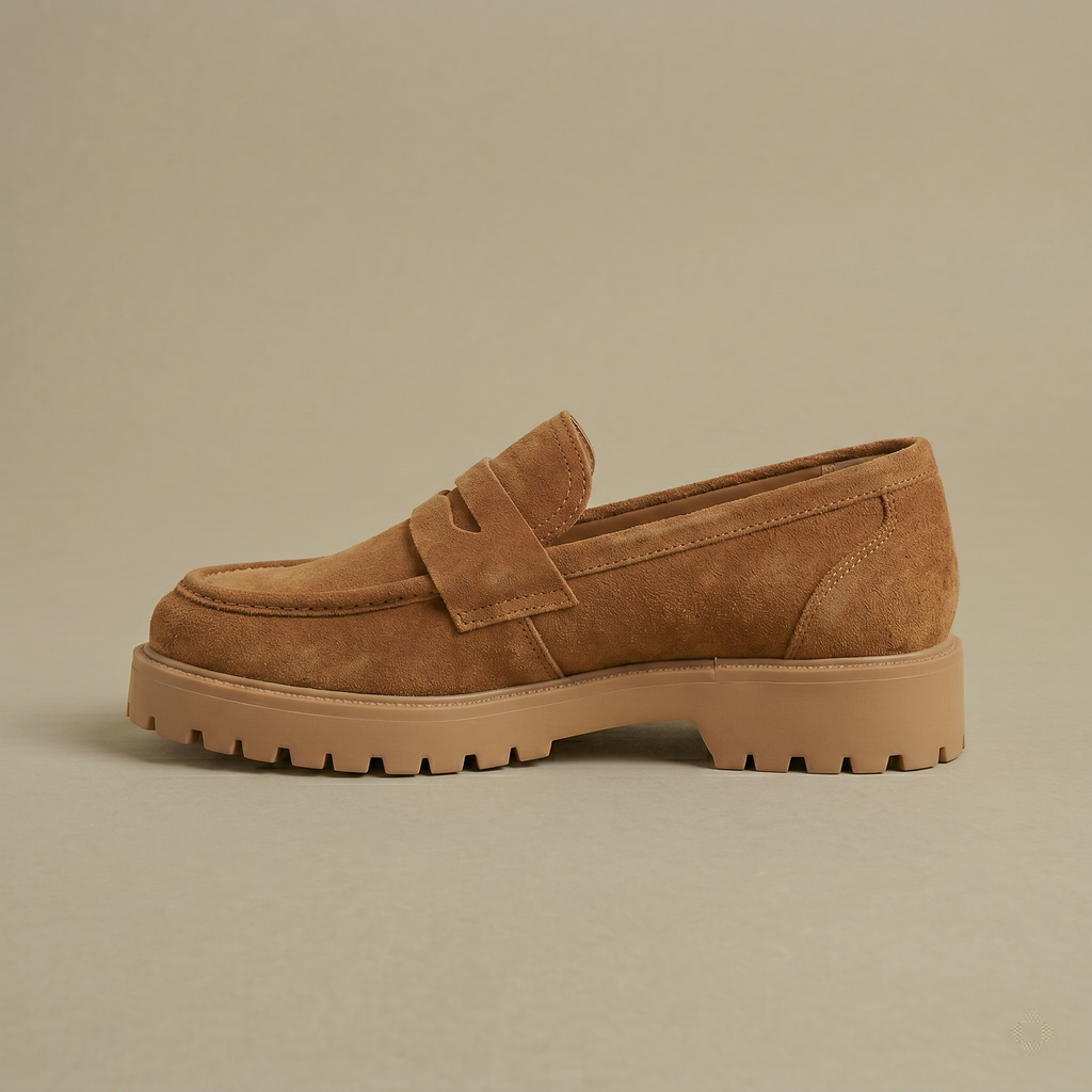 Women’s Classic Chunky Loafers – Slip-On Comfort for Daily Elegance